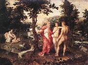 BACKER, Jacob de Garden of Eden ff Sweden oil painting reproduction